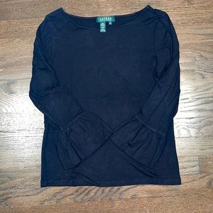 Ralph Lauren bell sleeve shirt